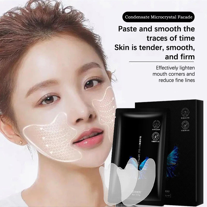 5PCS anti Wrinkle Aging Face Sticker Eye Mask Forehead Neck Anti-Wrinkle Patches