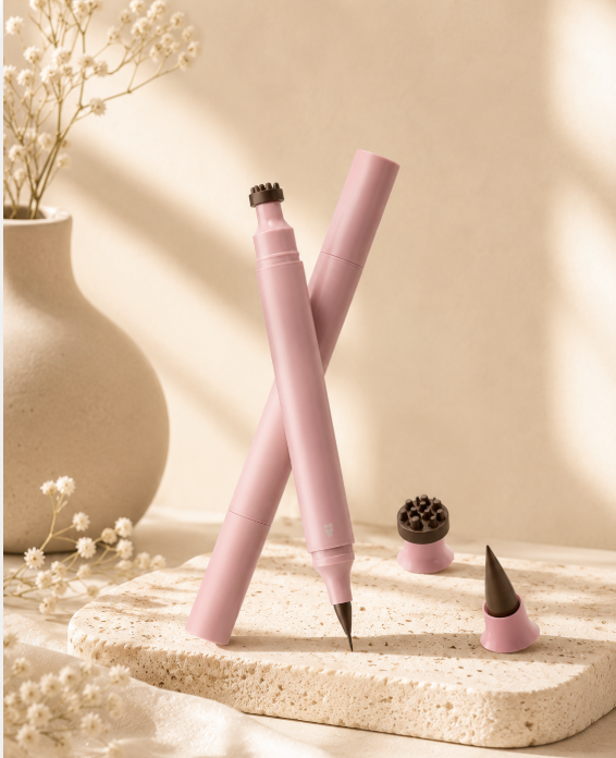 2 in 1 Freckle Stamp Pen Waterproof for Natural Lifelike